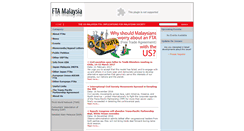 Desktop Screenshot of ftamalaysia.org